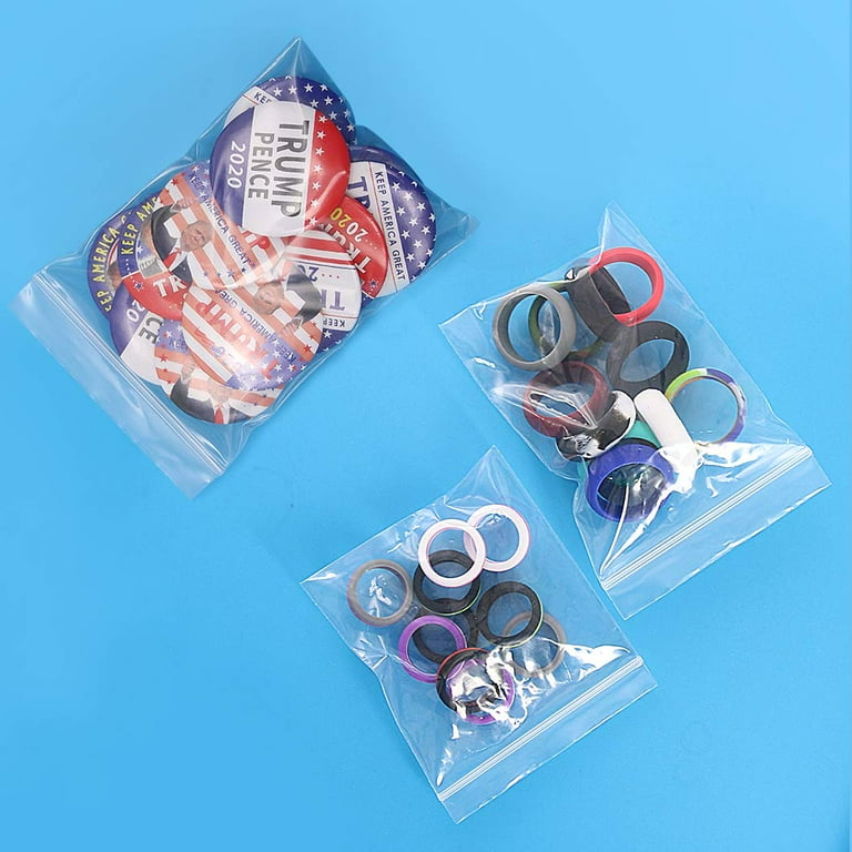 zison 600 Count Resealable Zipper Poly Bags, 6 Assorted Sizes Clear 2Mil Baggies(1.6 x 2.4丨2 x 2.8丨2.4 x 3.5丨2.8 x 3.9丨3.1 x 4.7丨3.5 x 5 zison 600 Count Resealable Zipper Poly Bags, 6 Assorted Sizes Clear 2Mil Baggies(1.6 x 2.4丨2 x 2.8丨2.4 x 3.5丨2.8 x 3.9丨3.1 x 4.7丨3.5 x 5